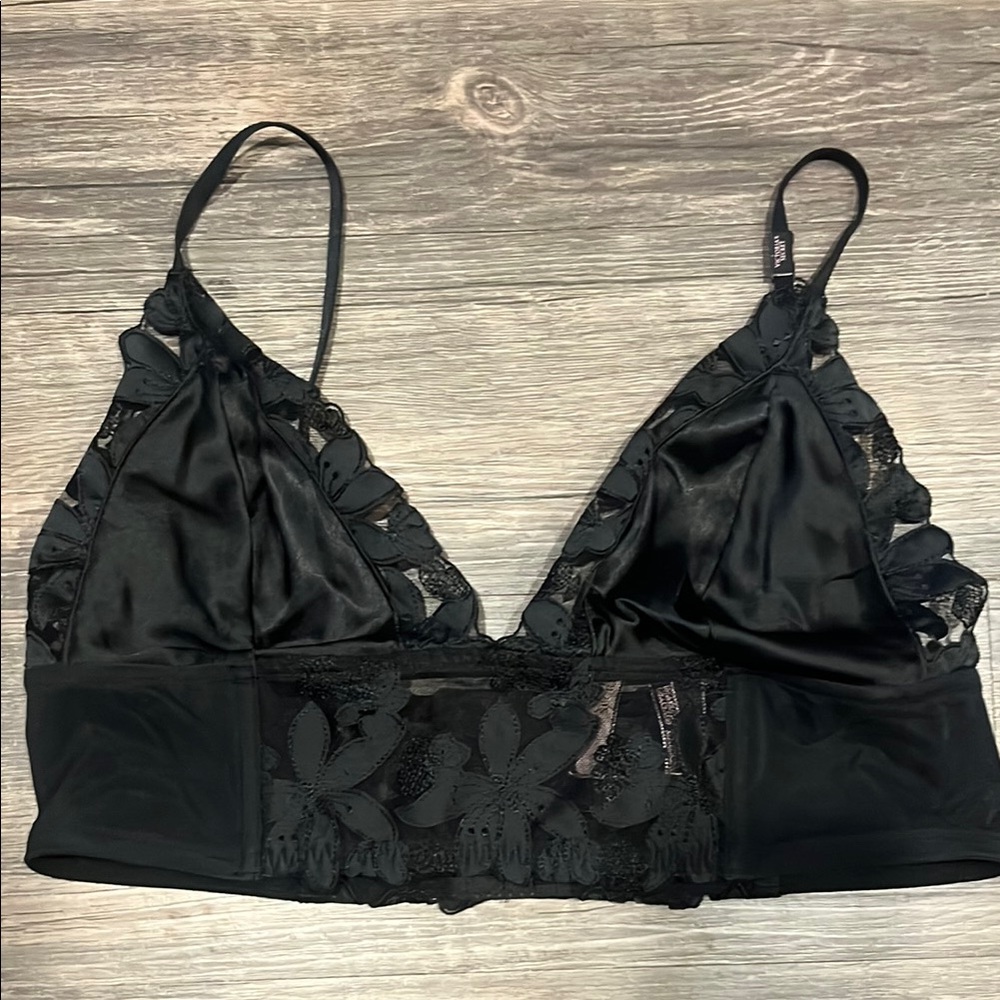Victoria's Secret Black Lace Bralette